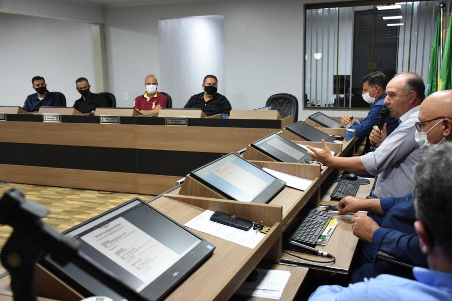 Câmara Municipal promove sessão ordinária 012/2021